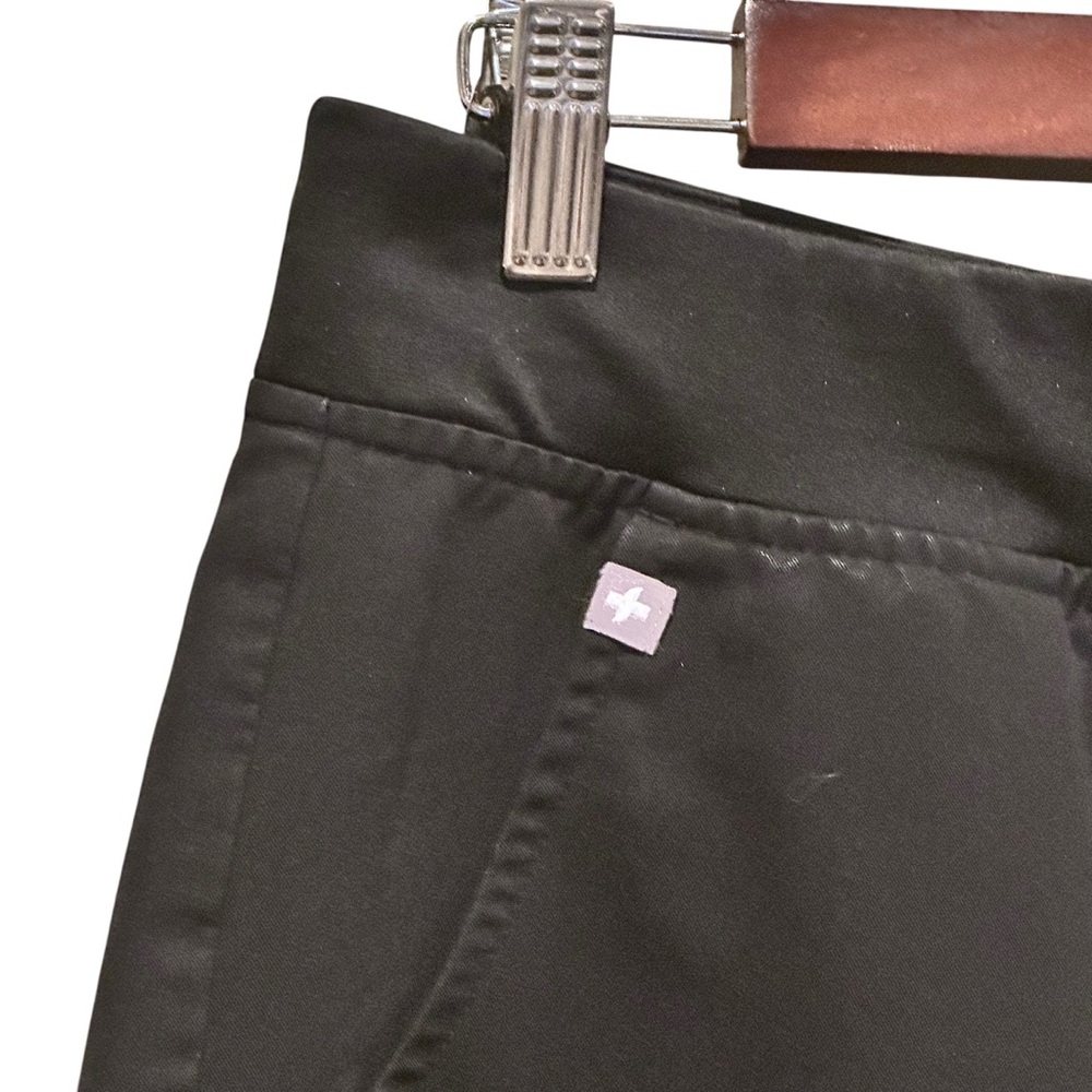 (Sold) Figs ZAMORA Jogger Pants Scrub Women Medium Tall Black Stretch W18SW2005T - Picture 2 of 11
